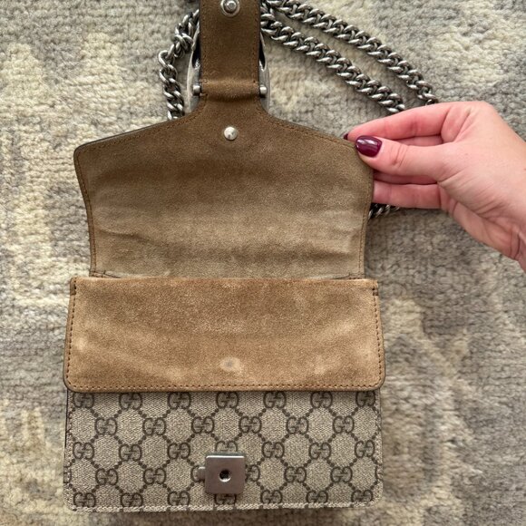 Gucci GG Supreme Dionysus Small Shoulder Bag - Picture 3 of 14